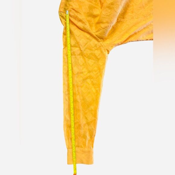 Soft Surroundings Button Up Tunic Textured Design Long Sleeve Women’s Medium - Picture 8 of 8